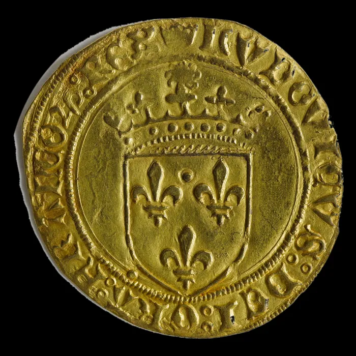 Écu d'or au soleil de Louis XI frappé à Rouen